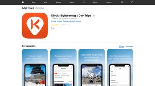 Klook: Sightseeing & Day Trips on the App Store - iTunes - Apple