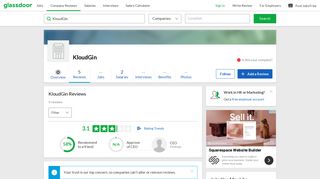 KloudGin Reviews | Glassdoor