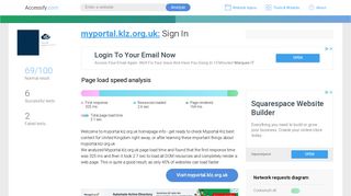 Access myportal.klz.org.uk. Sign In