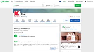 Kmart Employee Benefits and Perks | Glassdoor.com.au