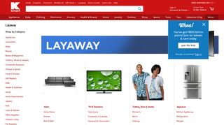 Layaway - Kmart