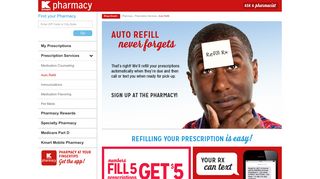 Auto Refill - Kmart Pharmacy