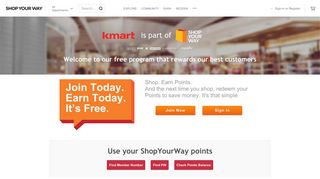 Kmart ShopYourWay: Get Online Offers on Furniture, Tools and More ...