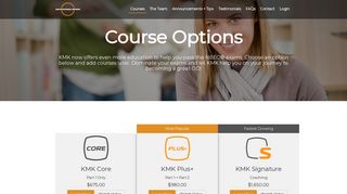 Courses - KMK