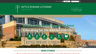 Kettle Moraine Lutheran High School: Home