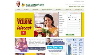 KM Matrimony - Matrimonial, Matrimonial Sites, Marriage, Brides - KM ...