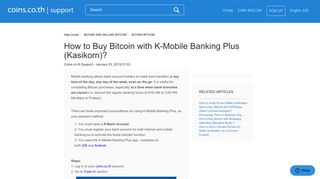How to Buy Bitcoin with K-Mobile Banking Plus (Kasikorn)? – Help ...