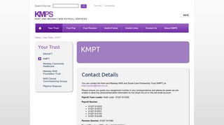 KMPT - Kent and Medway NHS Payroll Services