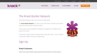 Knack Builder Network