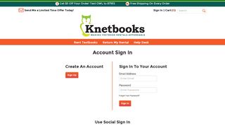 Sign In | Knetbooks