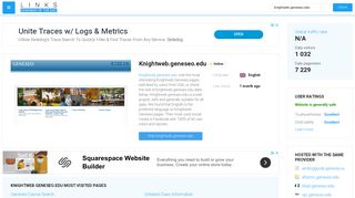 Visit Knightweb.geneseo.edu -