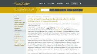 Kno2 and Vision Source Expedite Care Coordination for At-Risk ...