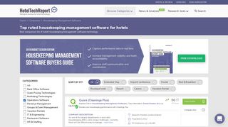 Housekeeping Management Software - Ratings and Reviews - Hotel ...