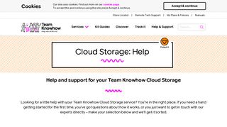 Help - Cloud Storage | Team Knowhow
