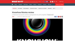 Knowhow Movies review | What Hi-Fi?