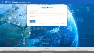 Finacle Knowledge Center: Login
