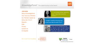 Join KnowledgePanel®