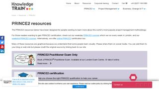 Free PRINCE2® resources | Knowledge Train®