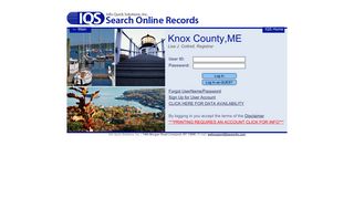 Knox County,ME - IQS - Search Online Records