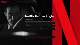 Netflix Partner Login