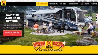 Camping Rewards Loyalty & Discount Card | KOA Value Kard Rewards