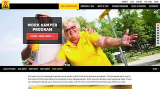 KOA Work Kamper Program | Work Camping Jobs | KOA Campgrounds