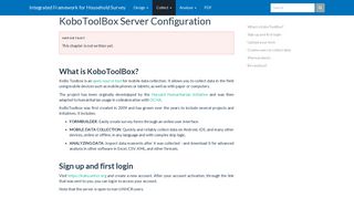 KoboToolBox Server Configuration - <span class=