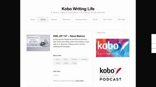 Kobo Writing Life - A blog about writing and self publishing