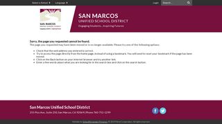 KOC Information - San Marcos Unified