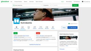 Koch Industries - KII Review | Glassdoor