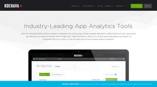 App Analytics Tools, Mobile Analytics Platform | Kochava