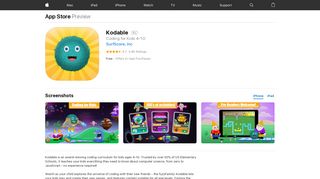 Kodable on the App Store - iTunes - Apple