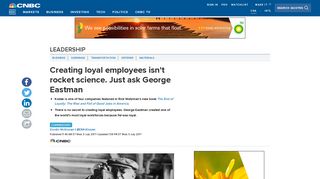 How Kodak created loyal employees-commentary - CNBC.com