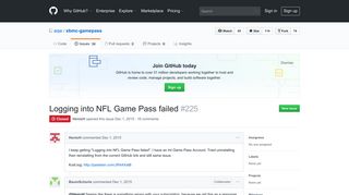 Logging into NFL Game Pass failed · Issue #225 · aqw/xbmc ... - GitHub