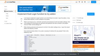 Implement Kodi Login function to my addon - Stack Overflow
