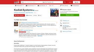 Kodiak Systems - Get Quote - Software Development - 15 Corporate Pl ...