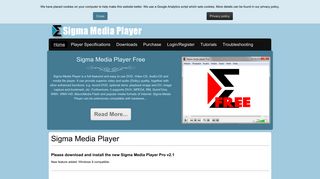 Sigma Media Player