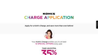 My Kohl's Charge Card | Kohl's