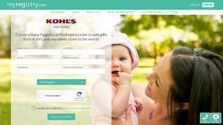 Kohl's Baby Registry | MyRegistry.com