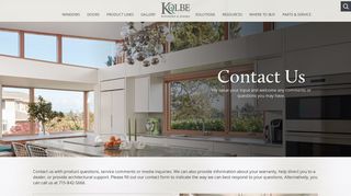 Contact Us | Kolbe Windows & Doors