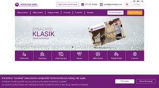 E-banking | Komercijalna banka ad Beograd