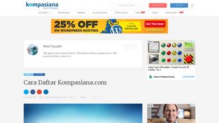 Cara Daftar Kompasiana.com oleh Wiwi Fauziah - Kompasiana.com