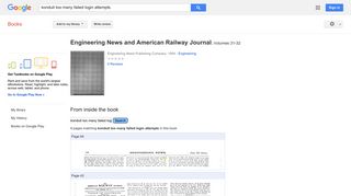 Engineering News and American Railway Journal