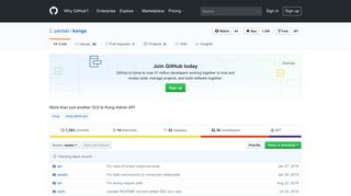 GitHub - pantsel/konga: More than just another GUI to Kong Admin API