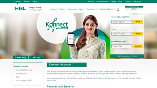 Konnect Account - HBL.com