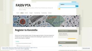 Register to Konstella | FASSV PTA
