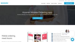 Koomi+ mobile ordering app - Koomi POS