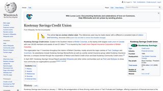 Kootenay Savings Credit Union - Wikipedia