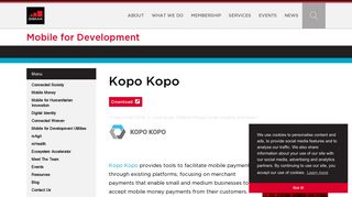 GSMA Mobile for Development | Kopo Kopo