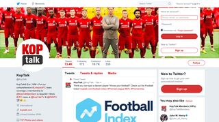 KopTalk - Liverpool FC News (@KopTalk) | Twitter
